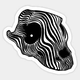 Striped Sticker